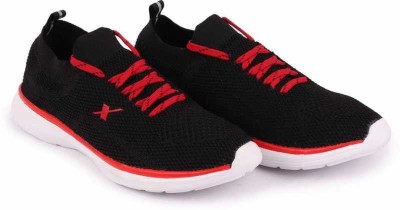 Sparx SL 146 Running Shoes For Women(Black, Red , 7)