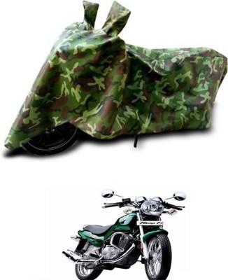 RONISH Waterproof Two Wheeler Cover for TVS(Fiero FX, Green)