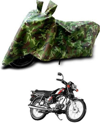 Mdstar Waterproof Two Wheeler Cover for Hero(CD 100 SS, Green)