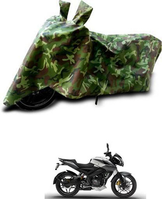 RONISH Waterproof Two Wheeler Cover for Bajaj(Pulsar NS 200, Green)