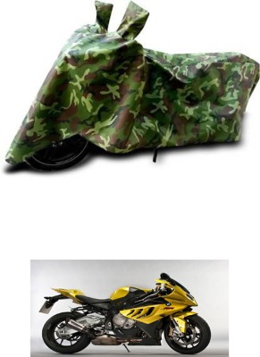 RONISH Waterproof Two Wheeler Cover for BMW(S1000RR, Green)