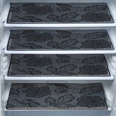 DPA Collection Fridge Mat(Width: 30 cm, Black, White)