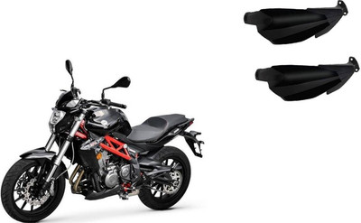Buras NEW STYLE DASHING SHINING BLACK PROTECTIVE HANDGUARD FOR NEW BENELLI TNT 300 BEST QUALITY PRODUCT FOR THE BIKERS Handlebar Hand Guard