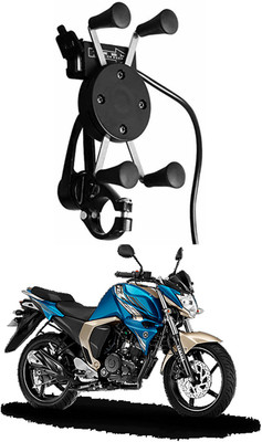 Enfield Works X-Grip Mobile Holder With USB Charger For Bike EW-2770 Bike Mobile Holder(Black)