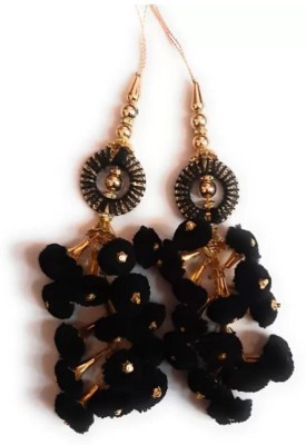 BHAVYA SALES Black Latkan Brooch(Black)