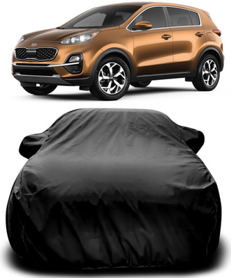 ProRox Car Cover For Kia Sportage (With Mirror Pockets)(Black)