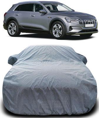 Gavya Car Cover For Audi E-TRON (With Mirror Pockets)(Black, White)
