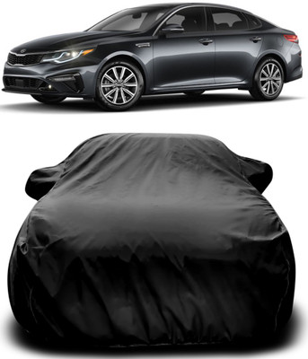 APNEK Car Cover For Kia Optima (With Mirror Pockets)(Black)