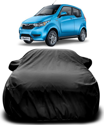 APNEK Car Cover For Mahindra e2o (With Mirror Pockets)(Black)