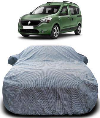 Gavya Car Cover For Renault Dokker (With Mirror Pockets)(Black, White)