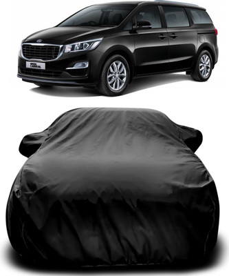 APNEK Car Cover For Kia Grand Carnival (With Mirror Pockets)(Black)