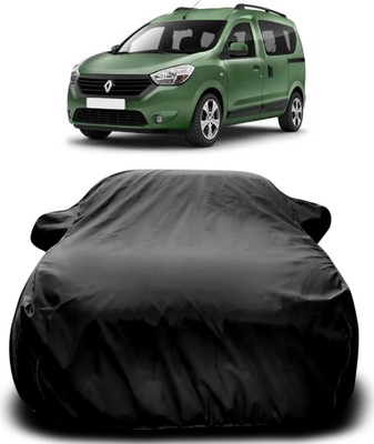 Gavya Car Cover For Renault Dokker (With Mirror Pockets)(Black)