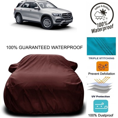 CoNNexXxionS Car Cover For Mercedes Benz GLE (With Mirror Pockets)(Maroon)