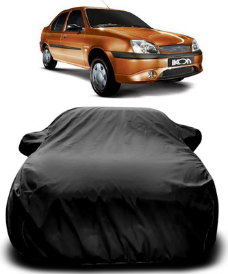 Elegance Car Cover For Ford Ikon (With Mirror Pockets)(Black)