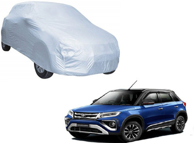 Auto Hub Car Cover For Toyota Cruiser (With Mirror Pockets)(Silver, For 2020 Models)
