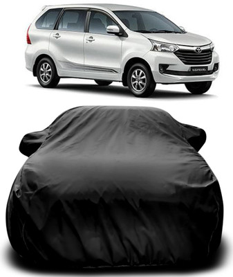Gavya Car Cover For Toyota Avanza (With Mirror Pockets)(Black)