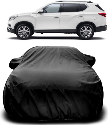 APNEK Car Cover For Mahindra XUV400 (With Mirror Pockets)(Black)