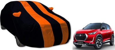 Auto Hub Car Cover For Nissan Magnite (With Mirror Pockets)(Black, Orange, For 2020 Models)