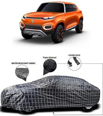 ProRox Car Cover For Maruti Suzuki Future-S (With Mirror Pockets)(White, Black)