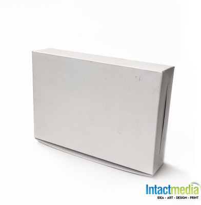Intact Media Corrugated Cardboard Packaging Box(Pack of 10 White)