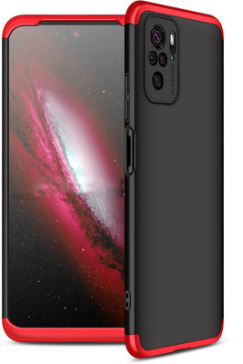 LILLIPUT Back Cover for Mi Redmi Note 10s(Red, Pack of: 1)