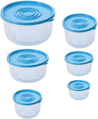JAGUAR PLASTIQUE Plastic Utility Container  - 15 L(Pack of 6, Blue)