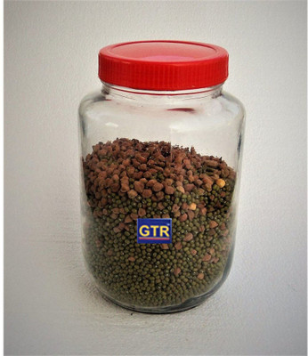 GTR Glass Tea Coffee & Sugar Container  - 4000 ml(Clear)