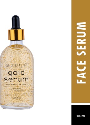 SWISS BEAUTY Advanced Age Defying Face Serum With 24K Gold | (Cruelty Free)(100 ml)