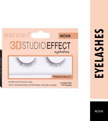 SWISS BEAUTY Natural 3D Volume Eyelashes(Pack of 1)