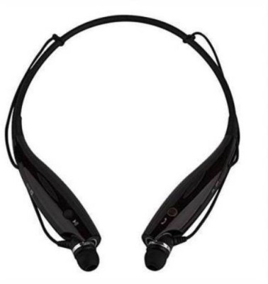GUGGU UEJ_516L HBS 730 Neck Band Bluetooth Headset Bluetooth Headset(Black, In the Ear)