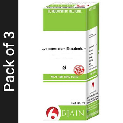 Bjain Lycopersicum Esculentum Q Mother Tincture(3 x 100 ml)
