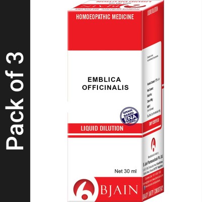 Bjain Emblica Officinalis 10M CH Liquid(3 x 30 ml)