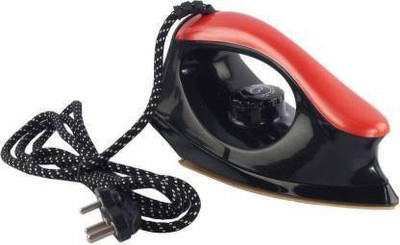 Chartbusters Non-stick Compact Superior Quality light weight -13 750 W Dry Iron(Red)