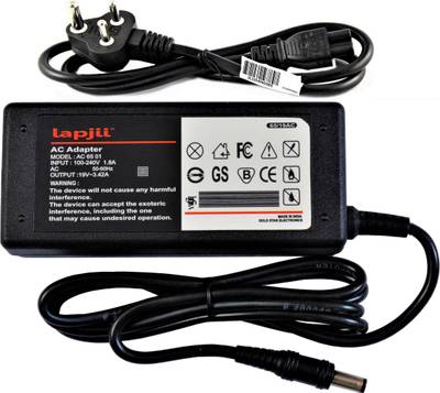 LAPJII Laptop Charger 19v,3.42a,Pin-5.5x2.5 Compatible for WIPRO Laptops, W 65 W Adapter