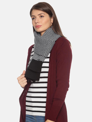 513 Self Design Women Muffler