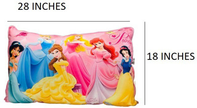 PCT Microfibre Sleeping Pillow Pack of 1 Toons & Characters(Multicolor)