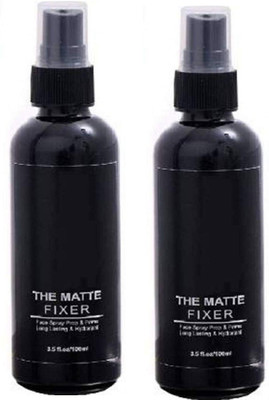 GFSU Skin hydrating water proof makeup setting spray fixer for lasting makeup fixer combo of two Primer  - 200 ml(TRANSPARENT)