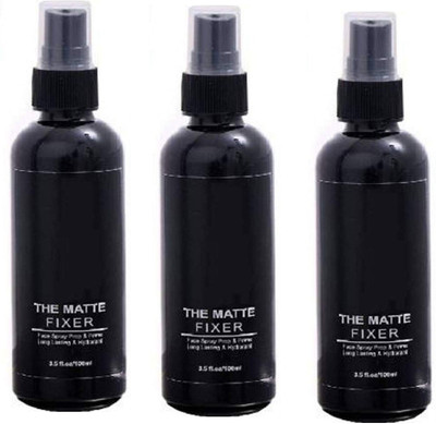 GFSU Skin hydrating water proof makeup setting spray fixer for lasting makeup fixer pack of three Primer  - 300 ml(TRANSPARENT)