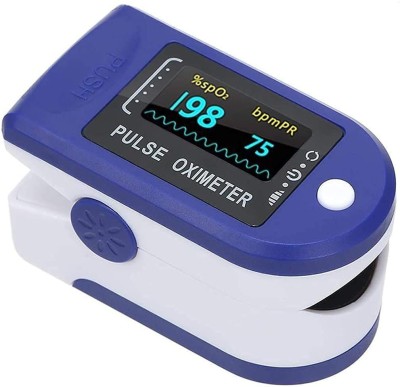 Poddar Pharma Professional Series Finger Tip Pulse Oximeter Pulse Oximeter Fingertip, Blood Oxygen Saturation Monitor Finger with OLED Digital Display (Blue) Pulse Oximeter(Blue)