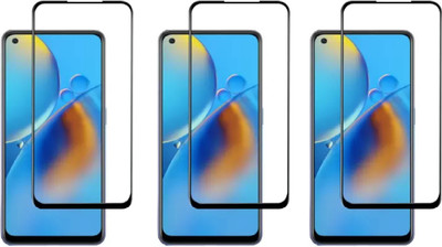 ISAAK Edge To Edge Tempered Glass for OPPO A74 5G(Pack of 3)