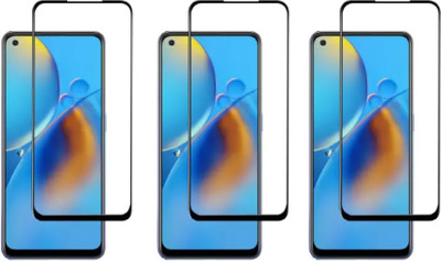 ISAAK Edge To Edge Tempered Glass for OPPO A74(Pack of 3)