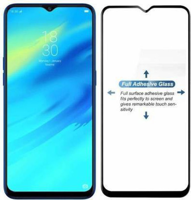 NKL Edge To Edge Tempered Glass for Realme U1(Pack of 2)