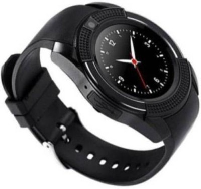 Clairbell BLZ_165U_V8 Smart Watch Smartwatch(Black Strap, XL)