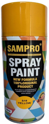 Sampro S18 Yellow Spray Paint 400 ml(Pack of 1)