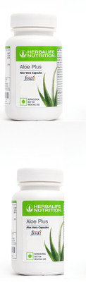 Herbalife Nutrition Aloe Plus 60 Capsules ( Pack Of 2 )(2 x 60 Tablets)