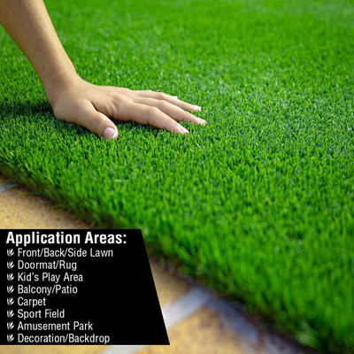 eturf High Density 35 mm (2 X 4 ft) Artificial Turf Sheet