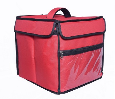 Quaffor Food delivery backpack ( Red ) 34 LTR 34 L Backpack(Red)