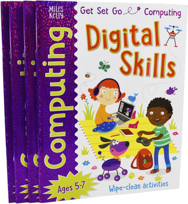 COMPUTING (GET SET GO) (4 VOL)(Paperback, Miles kelly)