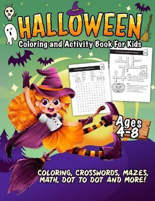 Coloring and Activity Book - Halloween Edition(English, Paperback, Hall Harper)