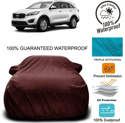 ProRox Car Cover For Kia Sorento (With Mirror Pockets)(Maroon)